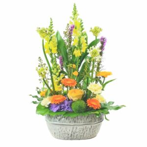 Arrangement Nature dorée