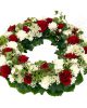 Couronne rouge et blanche