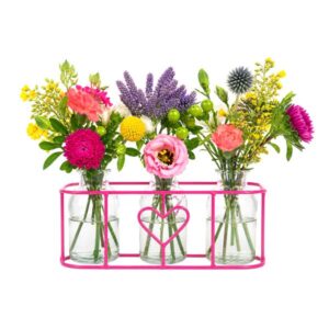 Mini vases sourire