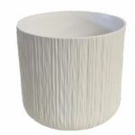 White pot cover