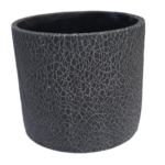Cache pot Noir